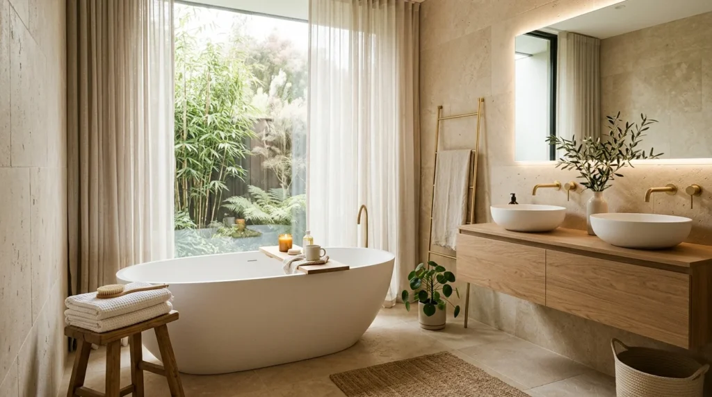 Complete Warm Neutral Spa Escape