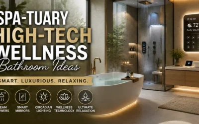 Spa-Tuary High-Tech Wellness Bathroom Ideas for a Luxurious Home Retreat