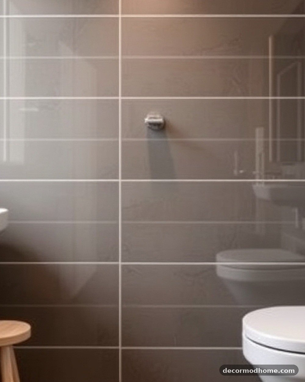 13. Large Format Glossy Wall Tiles