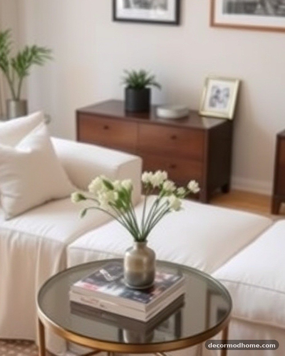 14. Linen Slipcovers for Boxy Sofas