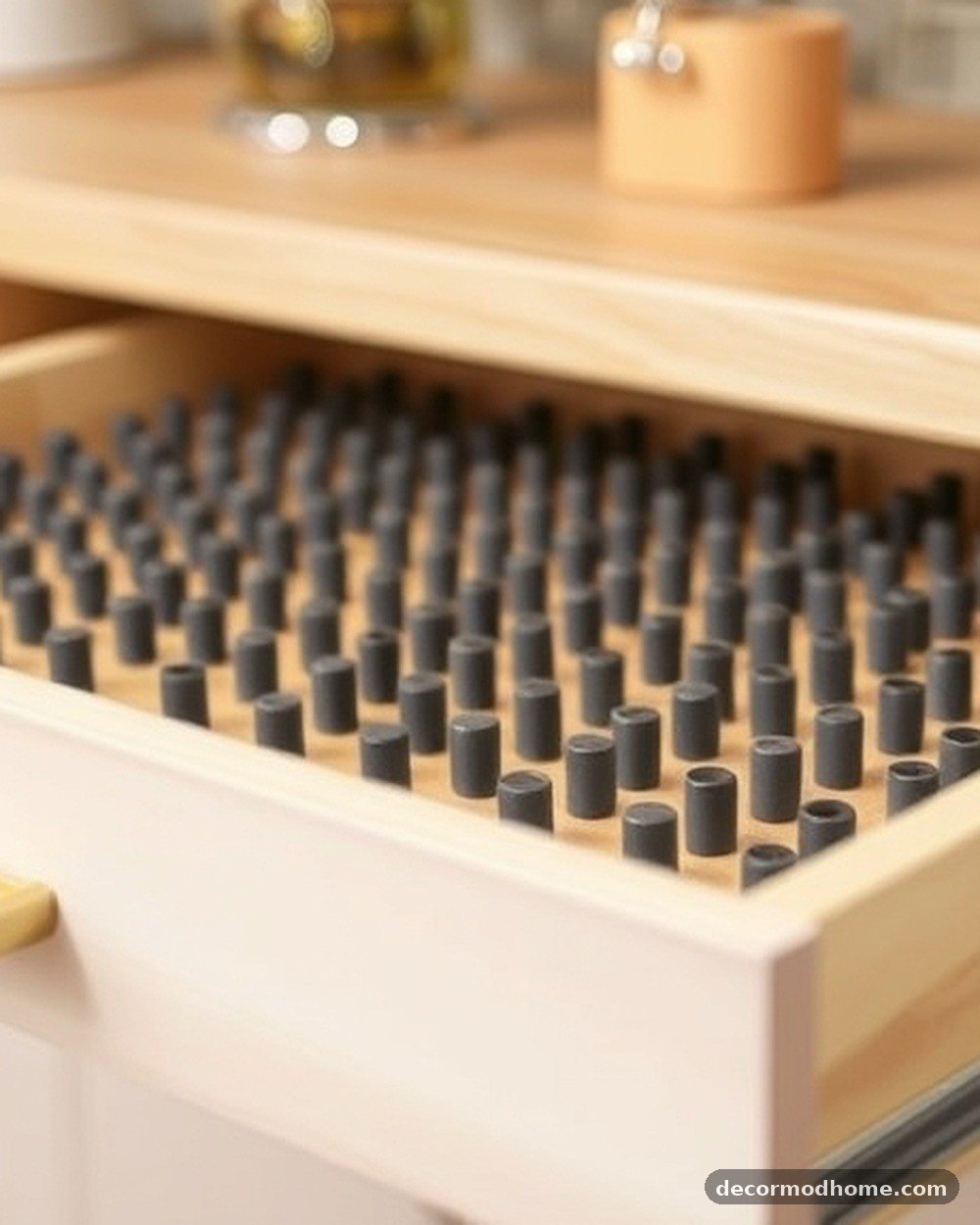 15. Deep Wood Peg Drawer System