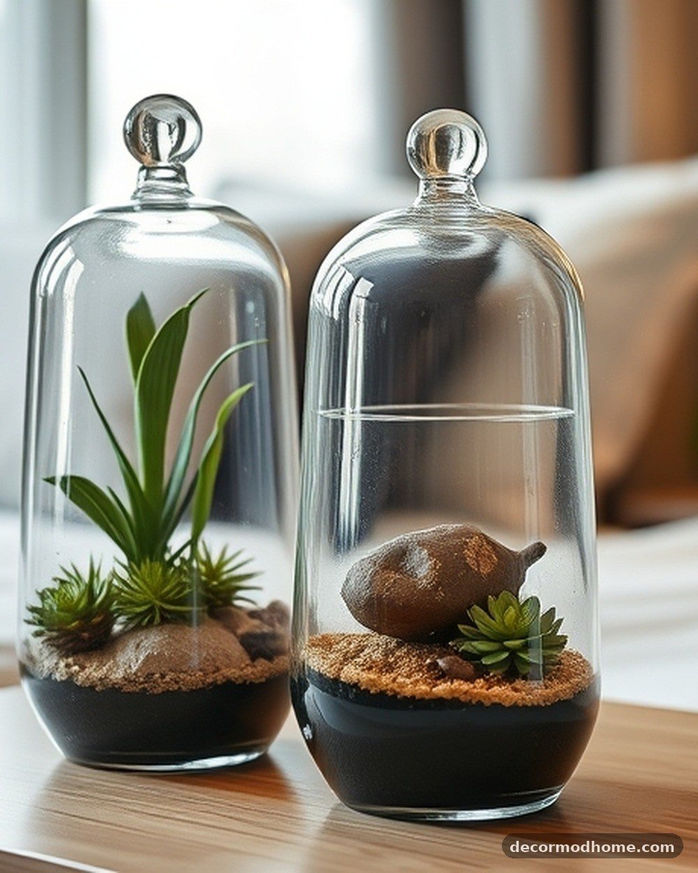 18. Terrarium Bedside Centerpieces