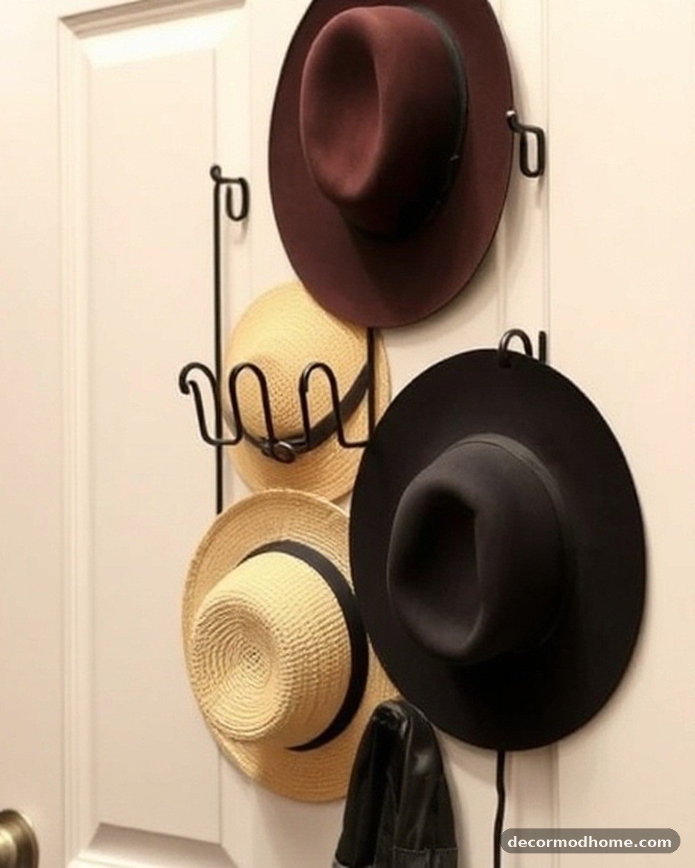19. Behind-the-Door Hat Rack