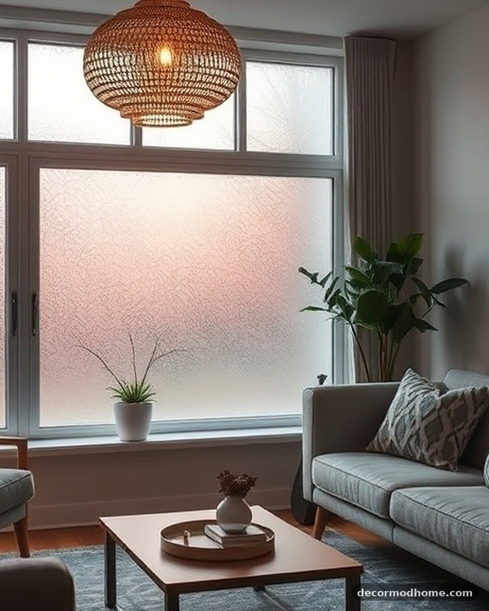 20. Frosted Glass Window Film