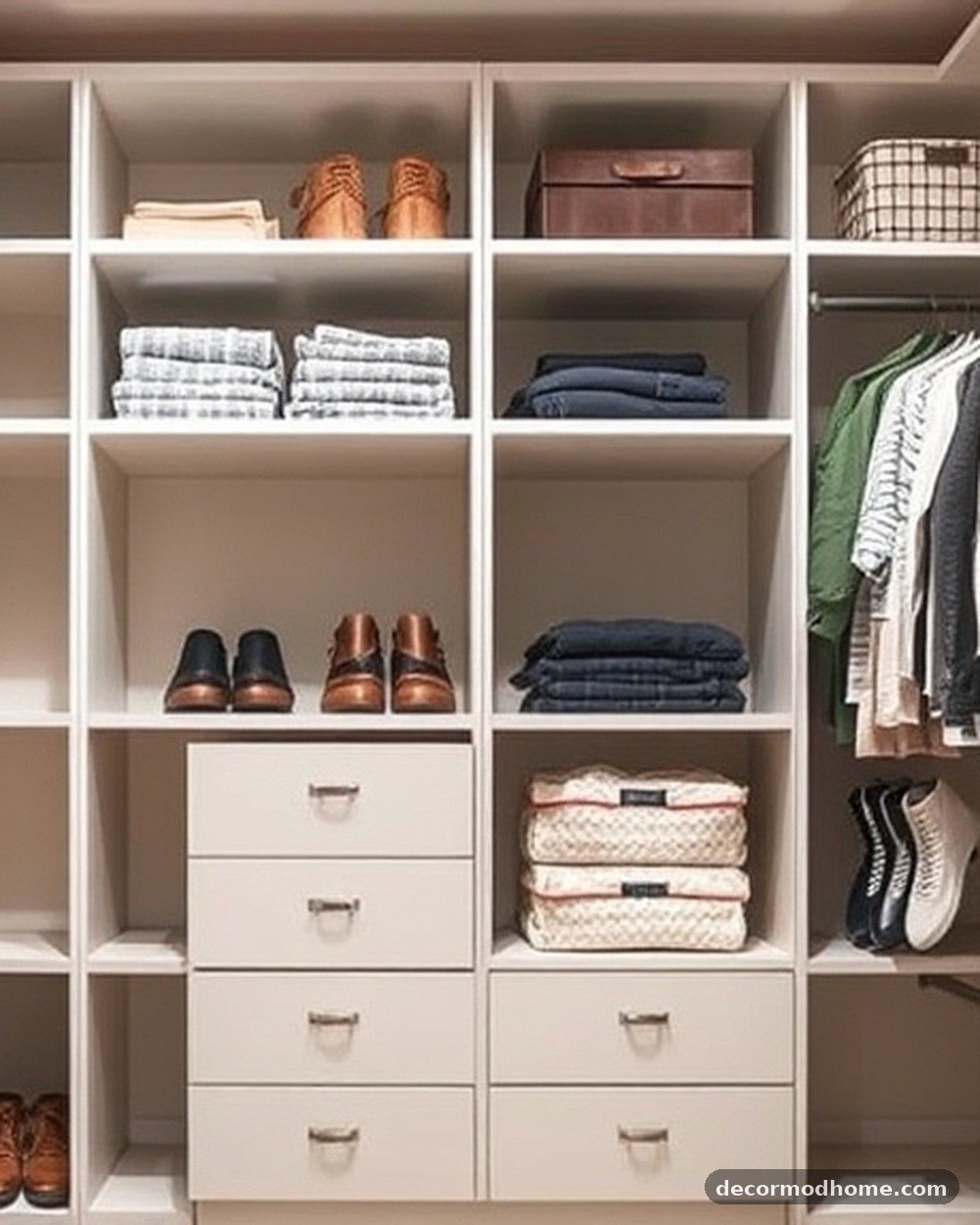 4. Floor-to-Ceiling Built-in Cubbies
