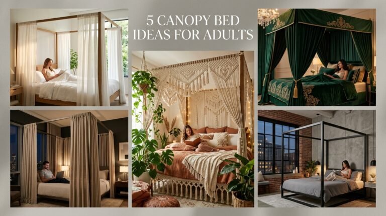 5 Canopy Bed Ideas for Adults