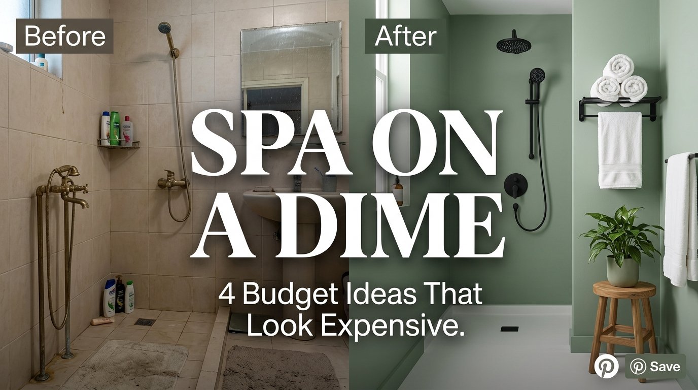 spa bathroom ideas on a budget