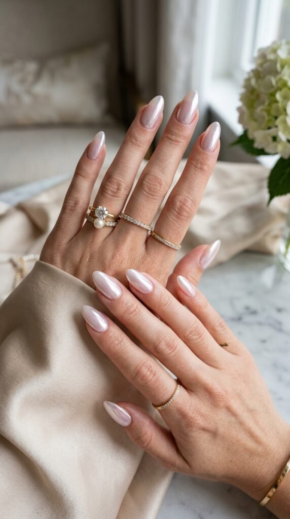 Glazed_chrome_acrylic_nail