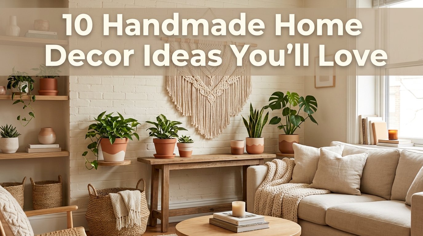 10 Handmade Home Decoration Ideas