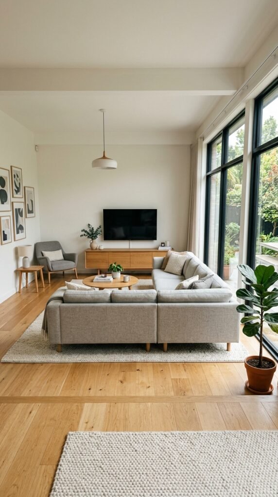 Living Room Layout for Small Spaces