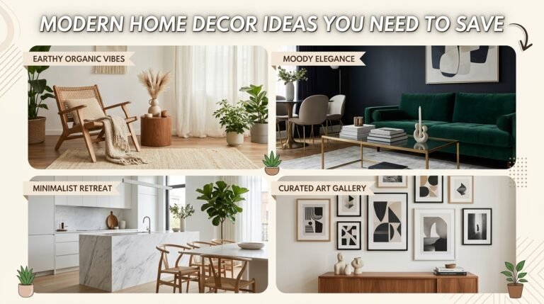 Aesthetic Modern Home Decor