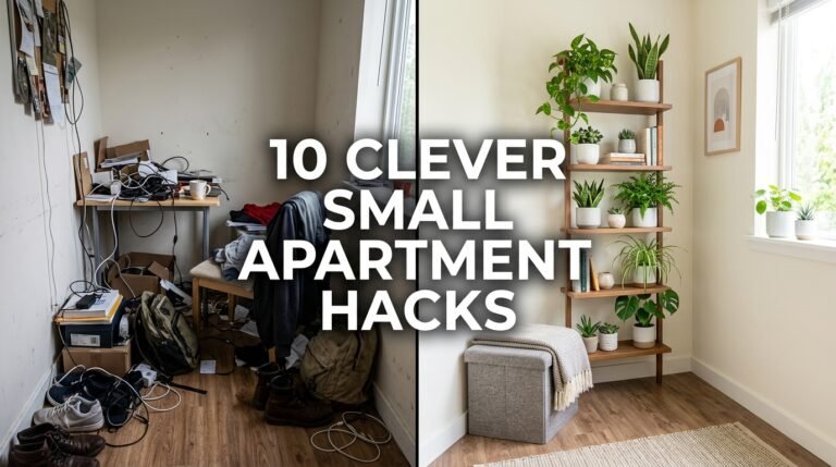 10 Clever Ways to Organize a Small Apartment