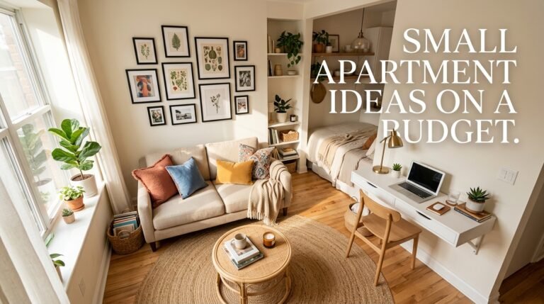 Small Space Living: Budget-Friendly Ideas