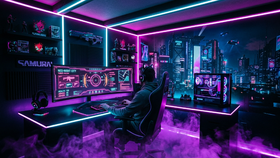 RGB Gaming Room Setup Ideas