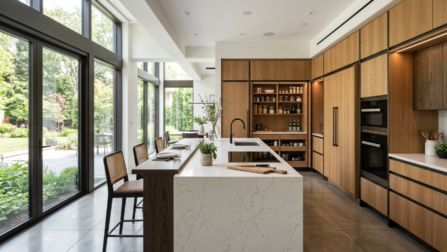 Floor-to-Ceiling Cabinets