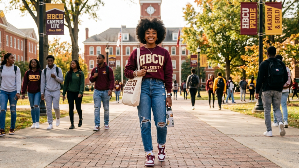 HBCU Spirit Wear Outfit