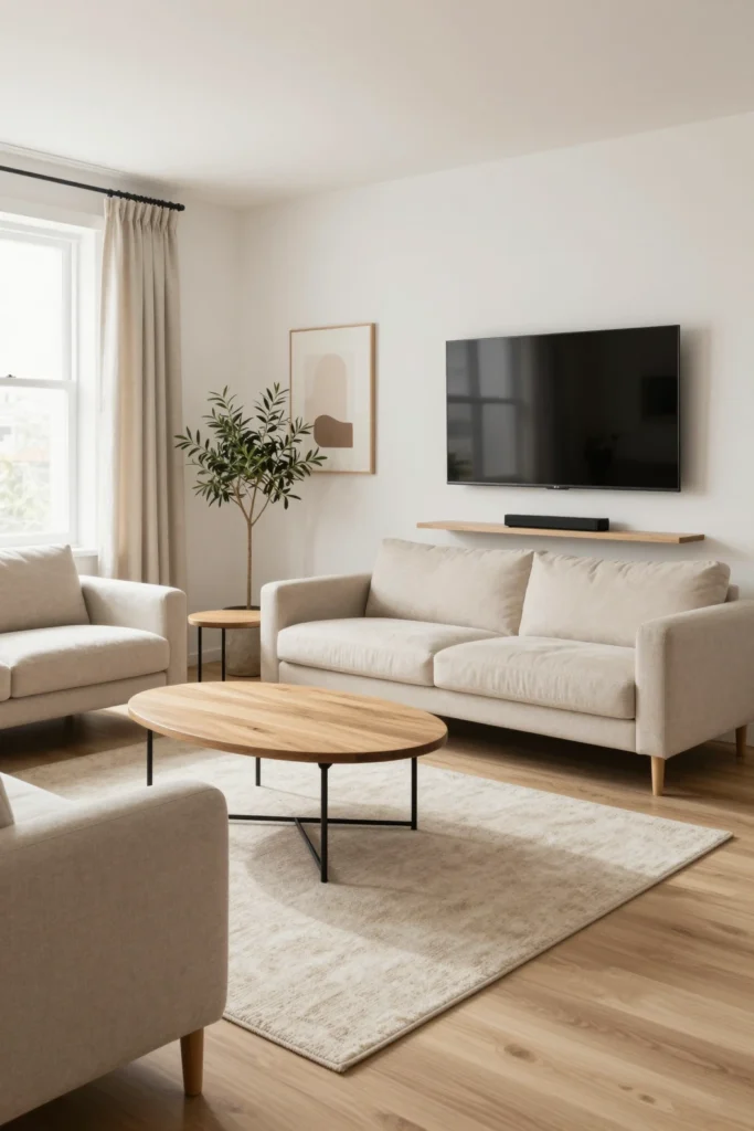round-coffee-table-small-living-room