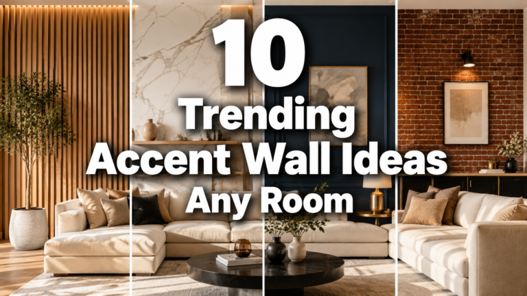 Small accent wall ideas