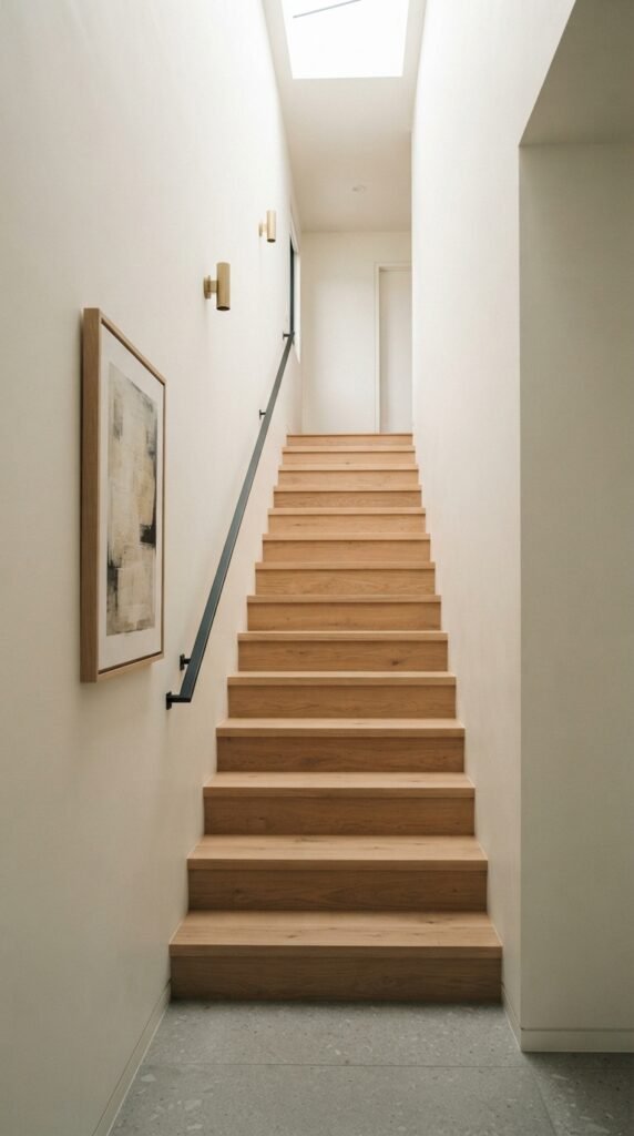 clutter-free-narrow-staircase