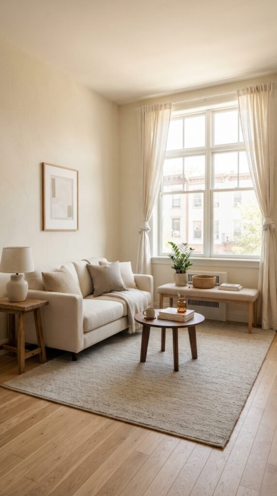 Small Living Room, Small Living Room Ideas, Living Room Layout, Furniture Arrangement, Small Apartment Decor, Small Space Decor, Space Saving Furniture, Apartment Living Room, Tiny Living Room, Living Room Decorating Ideas, Small Home Ideas, Home Organization