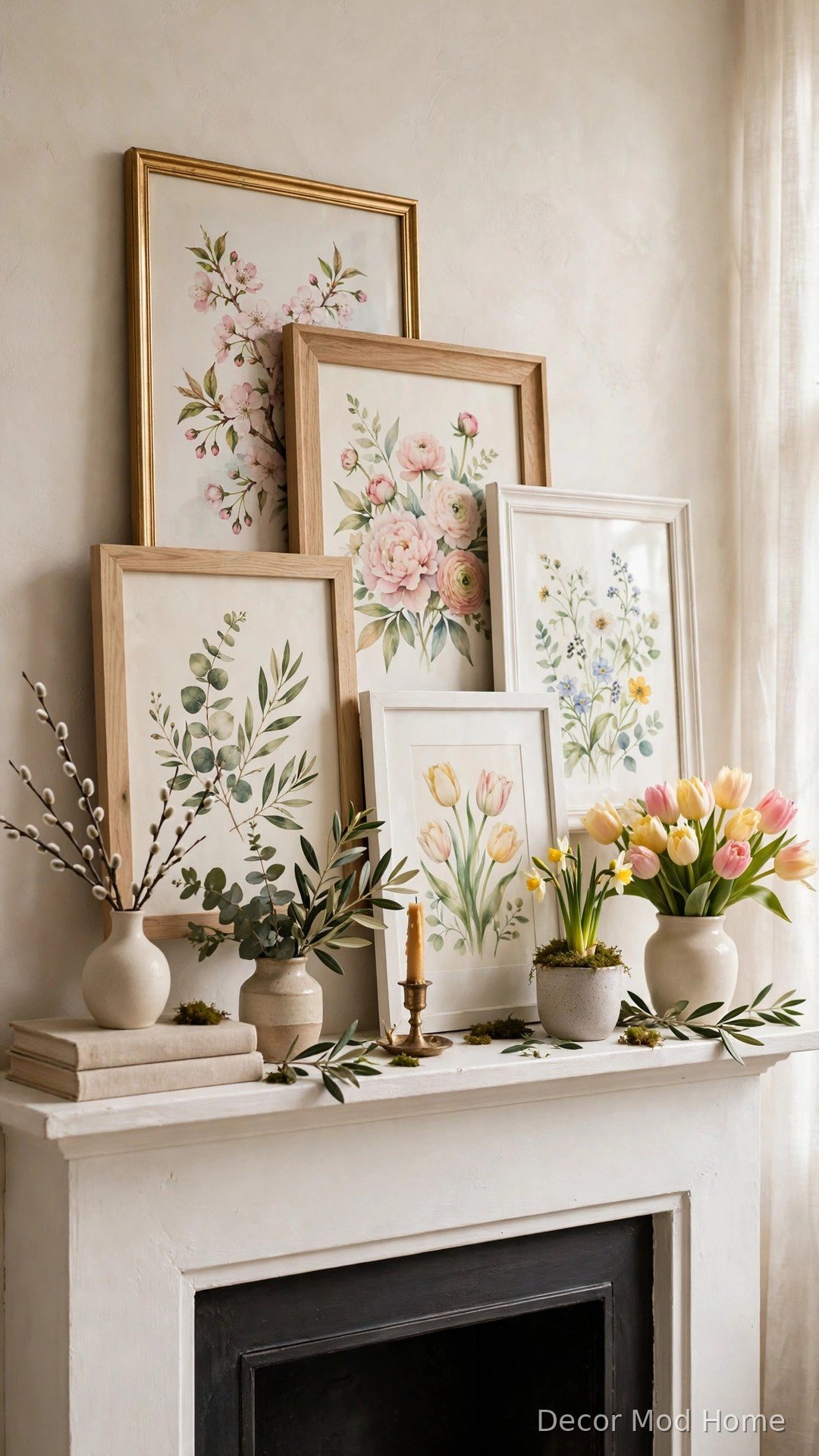 Layer Spring Artwork in Mixed Frames