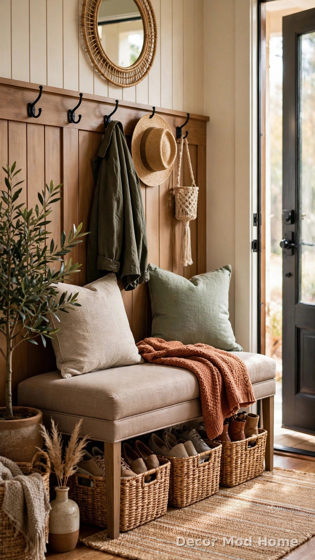 Add a Charming Bench for Everyday Ease